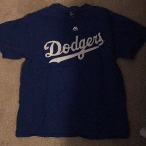 Blue and white Dodgers Tee